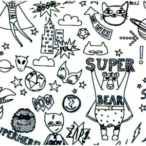 SUPEREROE DA COLORARE SUPEREROE DA COLORARE