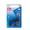 PRYM 393102 - 30 PZ BOTTONI A PRESSIONE COLOR SNAPS BLU NAVY
