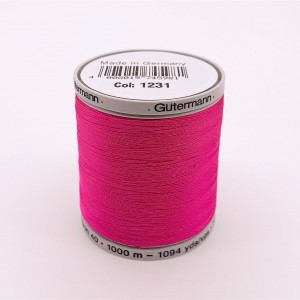 GUTERMANN RAYON 40 1000MT col FUCSIA 1231 - per ricamo