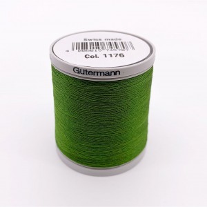 GUTERMANN RAYON 40 1000MT col VERDE OLIVA 1176 - per ricamo
