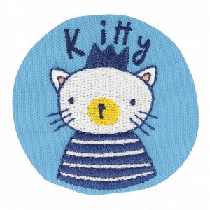 APPLICAZIONE TONDA KITTY CM 5