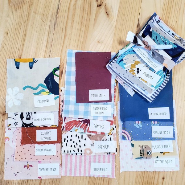 PACK TOCCATUTTO TESSUTI COTONE