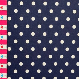 DOTTY BIANCO BASE BLU NAVY