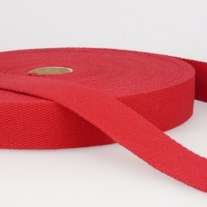 CINGHIA CM 4 COTONE ROSSO - COL 8