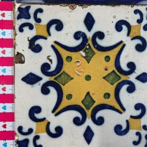 TESSUTO IDROREPELLENTE COTONE RESINATO MAIOLICA AMALFI TESSUTO IDROREPELLENTE COTONE RESINATO MAIOLICA AMALFI