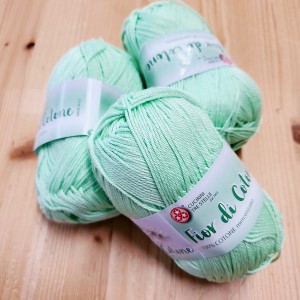 FILO PER UNCINETTO E TRICOTIN GOMITOLO 50 GR - MENTA