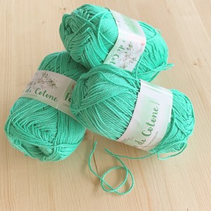 FILO PER UNCINETTO E TRICOTIN GOMITOLO 50 GR - VERDE