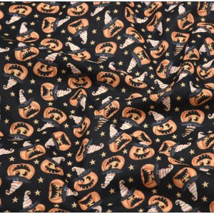 HALLOWEEN CARABISTUILLE ZUCCHETTE MALEFICHE BASE NERA