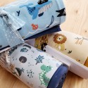 KIT CAPPELLINO E SCALDACOLLO: 1PZ JERSEY FANTASIA FEMMINA + MINKY TINTA UNITA CM 50X70