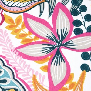 SEYCHELLES FUCSIA drill mezzo panama