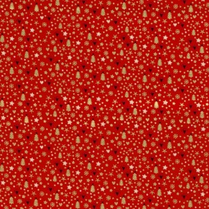 MINI ALBERELLI E CUORICINI GLITTER ORO BASE ROSSO MINI ALBERELLI E CUORICINI GLITTER ORO BASE ROSSO