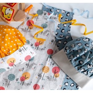 KIT GREMBIULE DA CUCINA REVERSIBILE E CAPPELLO DA CUOCO JURASSIC KIT GREMBIULE DA CUCINA REVERSIBILE E CAPPELLO DA CUOCO JURASSIC