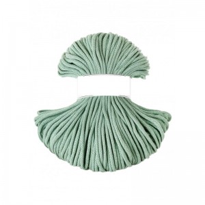 BRAIDED CORDINO COTONE RICICLATO MM5 - ALOE