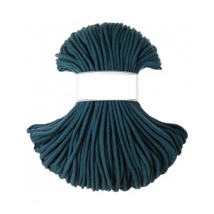 BRAIDED CORDINO COTONE RICICLATO MM5 - PETROLIO