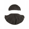 BRAIDED CORDINO COTONE RICICLATO MM5 - NERO