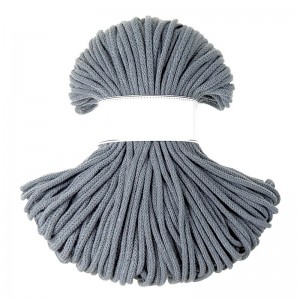 BRAIDED CORDINO COTONE RICICLATO MM5 - GRIGIO SCURO
