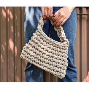 BRAIDED CORDINO COTONE RICICLATO MM5 - LILAC POLVERE