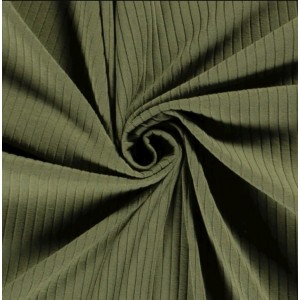 BIG RIB JERSEY VERDE MILITARE