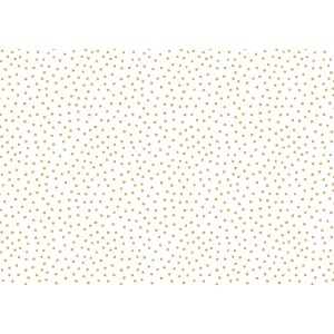 COTONE POIS SPARSI SENAPE BASE BIANCO COTONE POIS SPARSI SENAPE BASE BIANCO