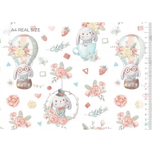 CONIGLIETTI IN MONGOLFIERA