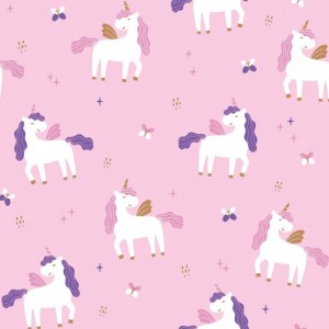 AQUA PROTECT UNICORNI BASE ROSA impermeabile AQUA PROTECT UNICORNI BASE ROSA impermeabile