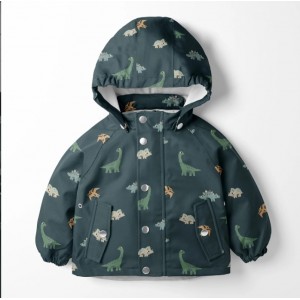 AQUA PROTECT DINOSAURI BASE VERDONE impermeabile