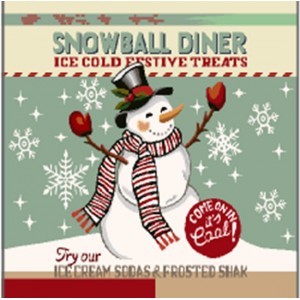 PANNELLO GOBELIN 45X45 cm SNOWBALL DINER PANNELLO GOBELIN 45X45 cm SNOWBALL DINER