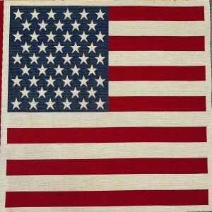 PANNELLO GOBELIN 45X45 cm BANDIERA AMERICANA PANNELLO GOBELIN 45X45 cm BANDIERA AMERICANA