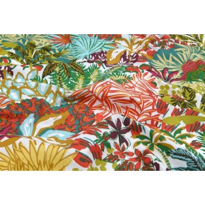 TESSUTO IDROREPELLENTE GARRIGUE MULTICOLOR