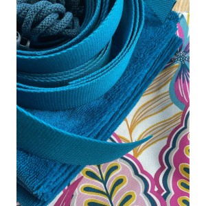 KIT SACCA MARE SEYCHELLE FUCSIA E BAMBOO KIT SACCA MARE SEYCHELLE FUCSIA E BAMBOO