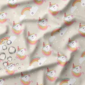 TESSUTO IMPERMEABILE LILY BASE LINO