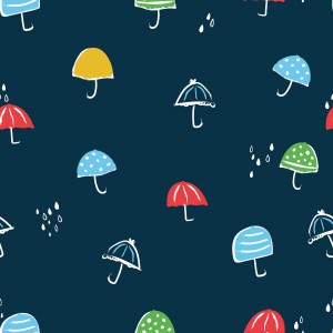 AQUA PROTECT OMBRELLINI BASE BLU impermeabile