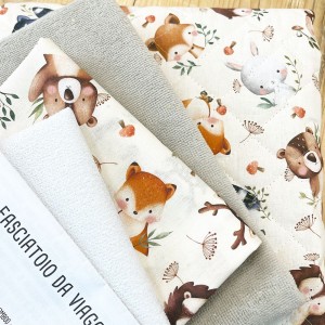 KIT FASCIATOIO DA VIAGGIO MUSETTI E BAMBOO LINO