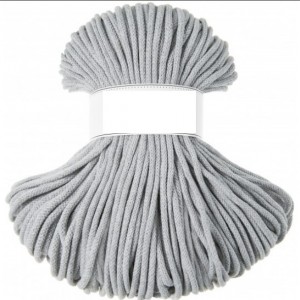 BRAIDED CORDINO COTONE RICICLATO MM5 - GRIGIO CHIARO