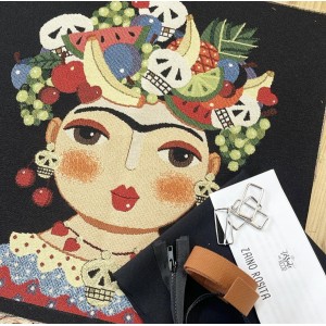 KIT ZAINO ROSITA con FRIDA FRUITS