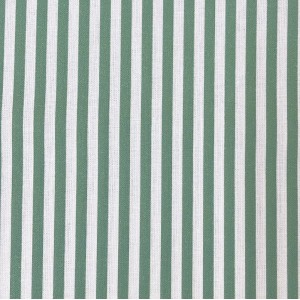 COTONE RIGHE 4mm BIANCO E TIGLIO COTONE RIGHE 4mm BIANCO E TIGLIO