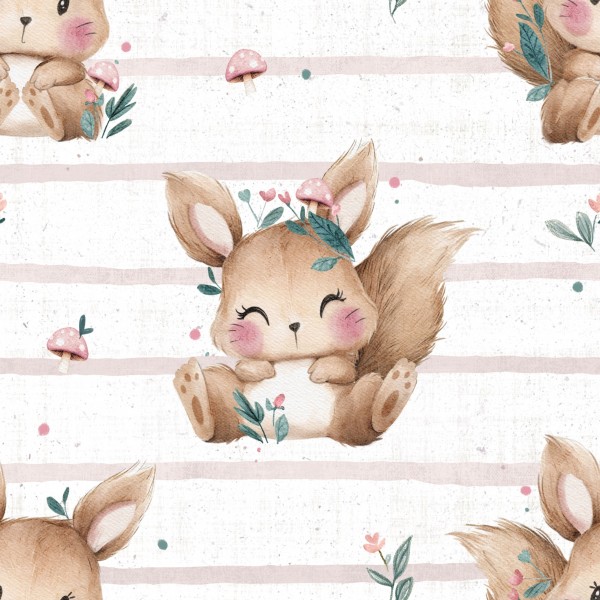 MUSSOLA PIPP SCOIATTOLA BIOLOGICA - STAMPA DIGITALE