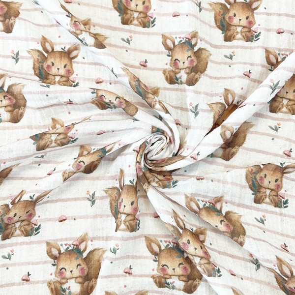 MUSSOLA PIPP SCOIATTOLA BIOLOGICA - STAMPA DIGITALE