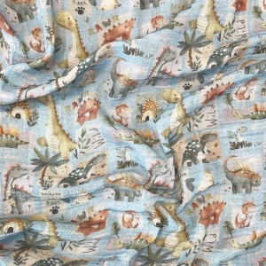 MUSSOLA BIOLOGICA RAWR DINOSAURI FRANCOBOLLATI BASE BASE CARTA DA ZUCCHERO ANTICATO - STAMPA DIGITALE MUSSOLA BIOLOGICA RAWR DINOSAURI FRANCOBOLLATI BASE BASE CARTA DA ZUCCHERO ANTICATO - STAMPA DIGITALE