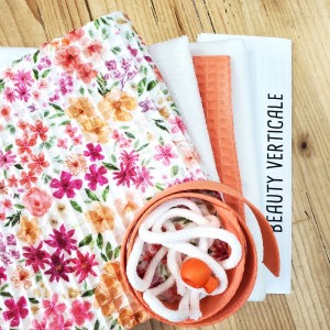 KIT BEAUTY VERTICALE NIDO FIORI FUCSIA E ARANCIO E NIDO PAPAYA KIT BEAUTY VERTICALE NIDO FIORI FUCSIA E ARANCIO E NIDO PAPAYA