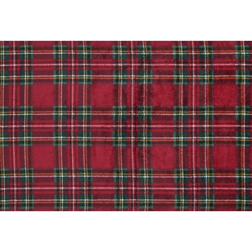 DOUDOU TARTAN ROSSO DOUDOU TARTAN ROSSO