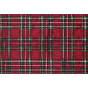 DOUDOU TARTAN ROSSO DOUDOU TARTAN ROSSO