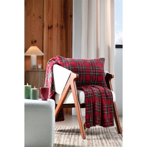 DOUDOU TARTAN ROSSO DOUDOU TARTAN ROSSO