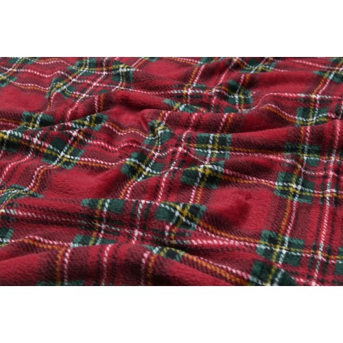 DOUDOU TARTAN ROSSO DOUDOU TARTAN ROSSO