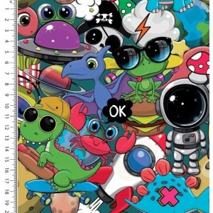 FELPA ANIMALS FLEECE FELPA ANIMALS FLEECE