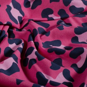 JERSEY GARZATO LEOPARDATO BASE FUCSIA JERSEY GARZATO LEOPARDATO BASE FUCSIA