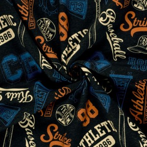FELPA BASEBALL BASE BLU NOTTE FELPA BASEBALL BASE BLU NOTTE