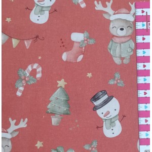GINGERBREAD AND FRIENDS CHRISTMAS BASE ROSSA GINGERBREAD AND FRIENDS CHRISTMAS BASE ROSSA