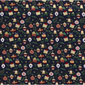 DONI E PALLE DI NATALE BASE BLU