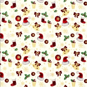 CAMPANELLE E DONI GLITTER CHRISTMAS BASE LATTE